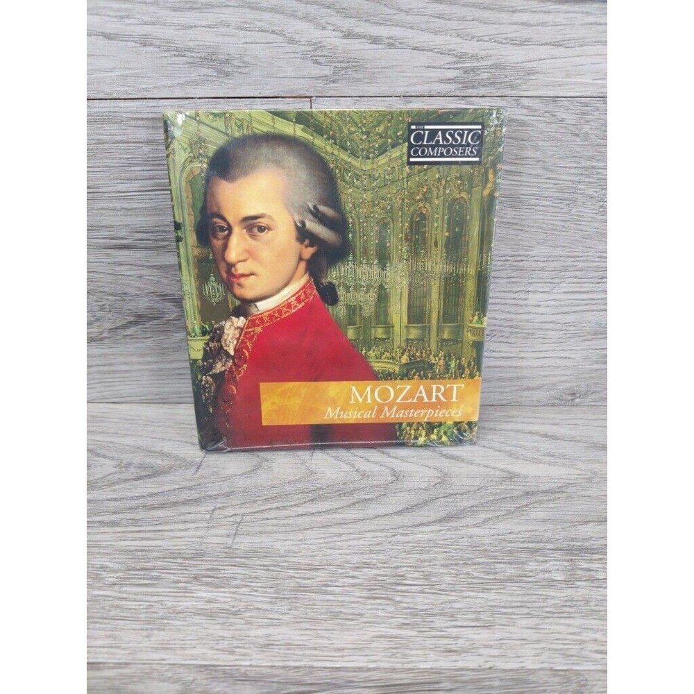 Mozart: Musical Masterpieces (CD, Classic Composers) New Factory Sealed